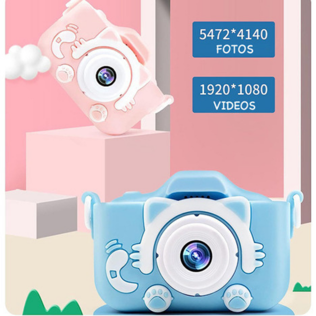 Câmera Infantil Criança Digital Fotográfica e Filma