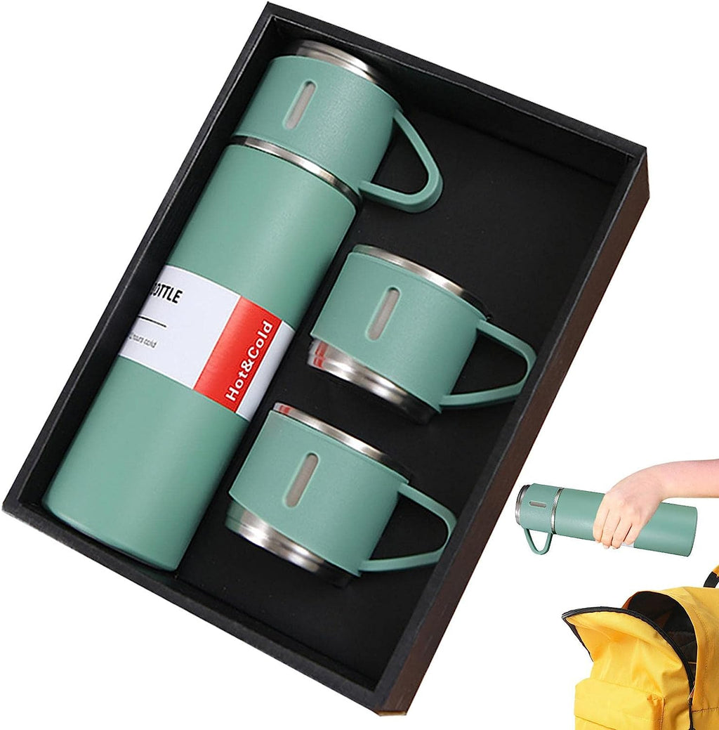 Garrafa Térmica Squeeze Café 500ml Copo Caneca Antivazamento