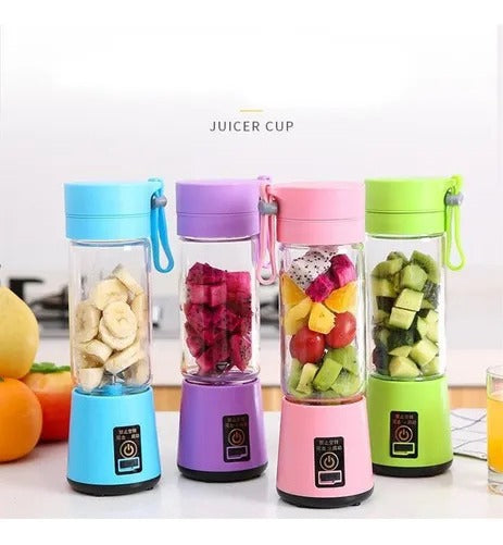 Mini Liquidificador Portátil Recarregável Mixer Usb Academia